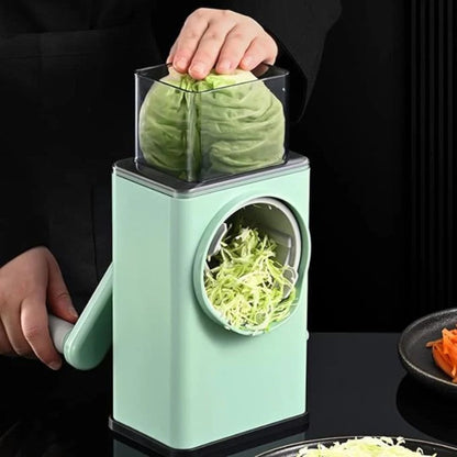 3 in 1 Multi Function Vegetable Cutter With Stainless Steel Panel