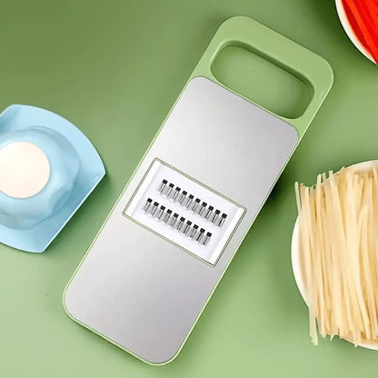 5-in-1 Stainless Steel Vegetable Cutter & Grater