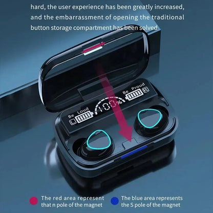 M10 TWS Wireless Earbuds with Touch Control - Free Delivery
