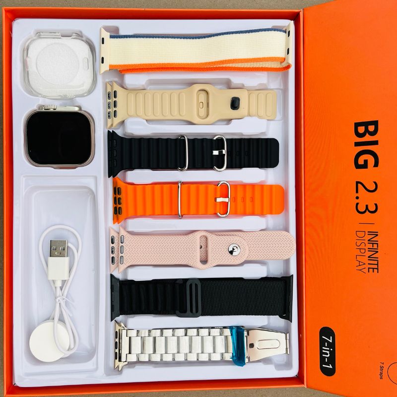 Ultra 2 Big 2.3 – 7-in-1 Smart Watch  – Free Cash on Delivery