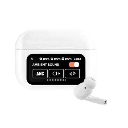 A9 Pro ANC/ENC Display Wireless Earbuds - With Free Cash on Delivery